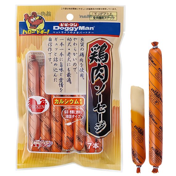 DoggyMan Chicken Sausages ласощі для собак, 100 гр