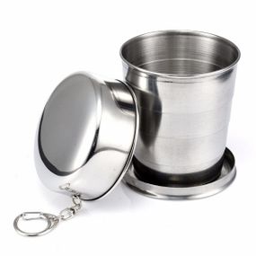 Стакан складной металлический Primo SS-01 - 250ml