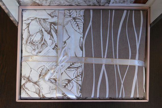 Постельное белье First Choice Ranforce 200 х 220 см Rozen Mink | Зображення 3