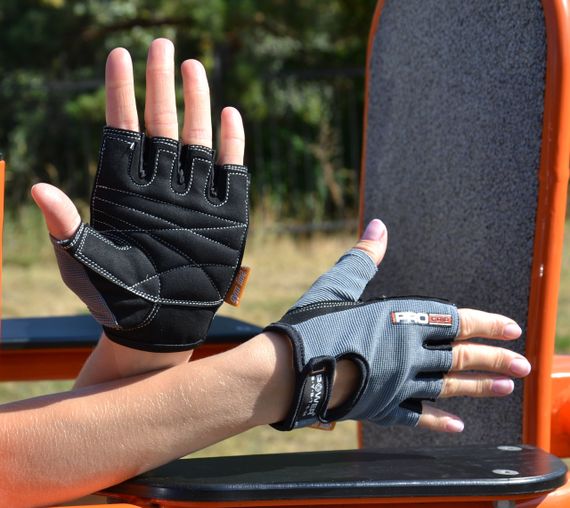 Рукавички для фітнесу Power System PS-2250 Pro Grip Grey M | Зображення 6