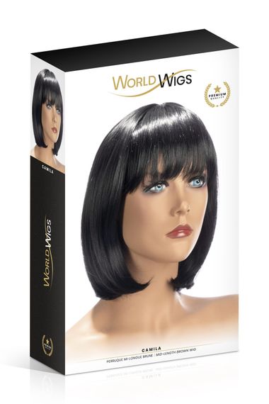 Перука World Wigs CAMILA MID-LENGTH BROWN, One size | Зображення 1