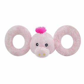 Іграшка для собак Jolly Pet Tug-a-Mal Свинка, 10 см