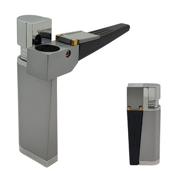 Запальничка З Трубкою wickie pipe 3в1 Silver