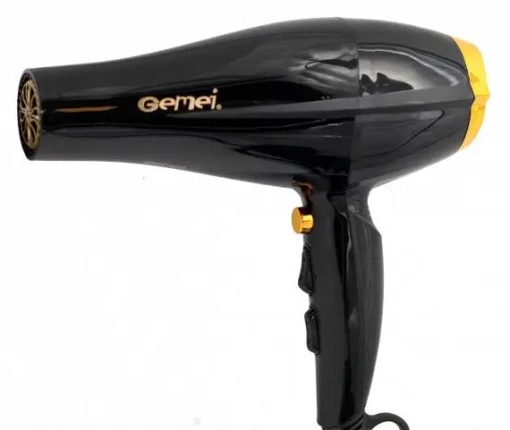 ОЧЕНКА! Фен для волосся Gemei GM 1780 професійний для сушіння волосся, 30000 Вт (Плохе паковання 3021)