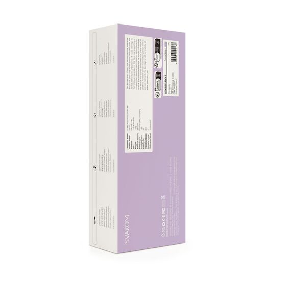 Вібратор для точки G з інтелектуальним режимом Svakom Amy 2 Pastel Lilac | Зображення 7