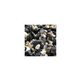 Ґрунт Nechay Zoo для акваріума чорно-білий середній 5-10 мм 2 кг