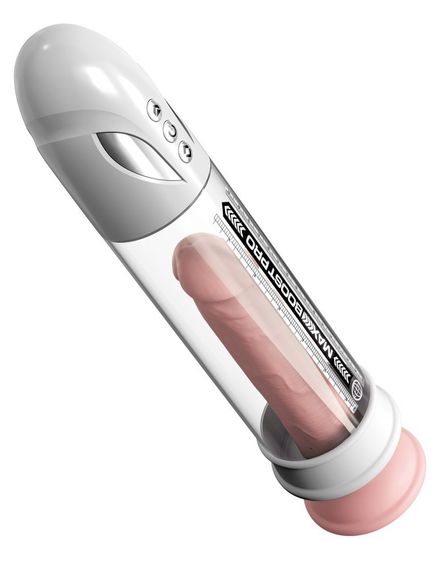 Помпа вакумна Pipedream Pump Worx Max Boost Pro Flow біла, 30.6 см Sex Aura | Зображення 4