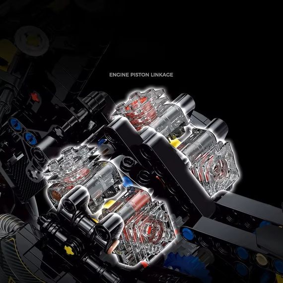 Конструктор LEGO технік мотоцикл Harley-Davidson в масштабі 1:8 618 деталей | Зображення 4