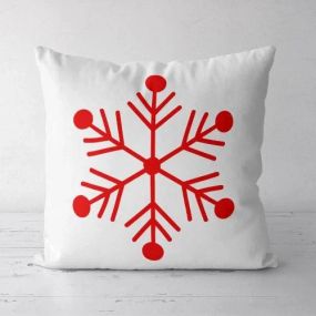 Подушка декоративна Soft Сніжинка 45x45 см (45PST_19NG002)