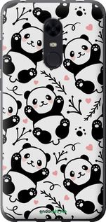 Чохол на Xiaomi Redmi 5 Plus Панди "4318u-1347-2448"