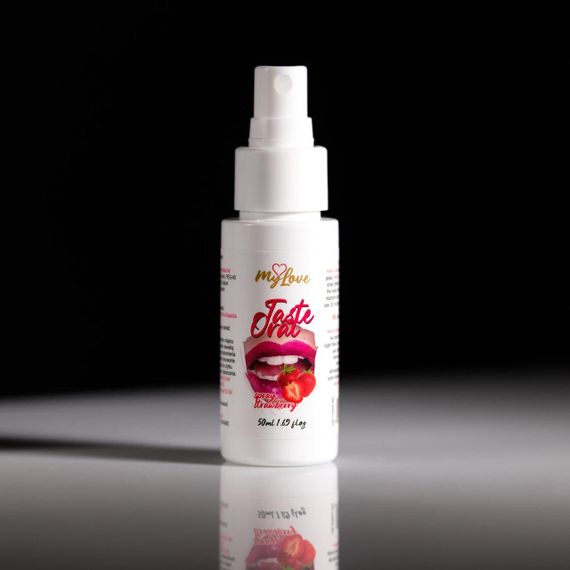 Оральний спрей - MyLove Taste Oral Spray Strawberry, 50 мл Sex Aura | Зображення 3