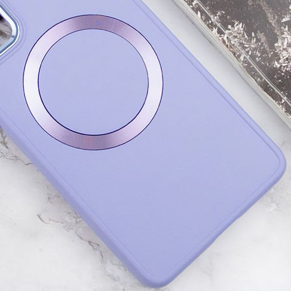 TPU чохол Bonbon Metal Style with MagSafe для Samsung Galaxy A25 5G Бузковий / Dasheen | Зображення 3