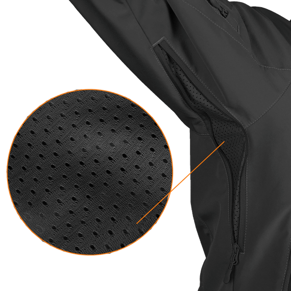 Куртка Stalker SoftShell Чорна (7226), S | Зображення 6