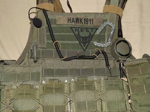 Пряжка для тактических жилетов Резинка тактическая фиксатор держатель для строп 2.5 см системы Молли | Зображення 5