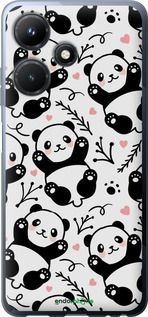 Чохол на Infinix Hot 30i Панди "4318u-3045-2448"
