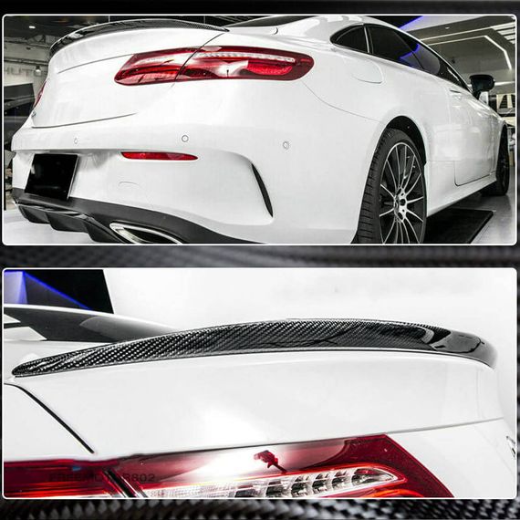 Спойлер V7 (Карбон) для Mercedes E-class coupe C238 2016-2024 рр | Зображення 3