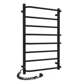 Электрическая полотенцесушилка Laris Зебра Комфорт ЧФЧ8 500 х 800 Е (подкл. слева) R3