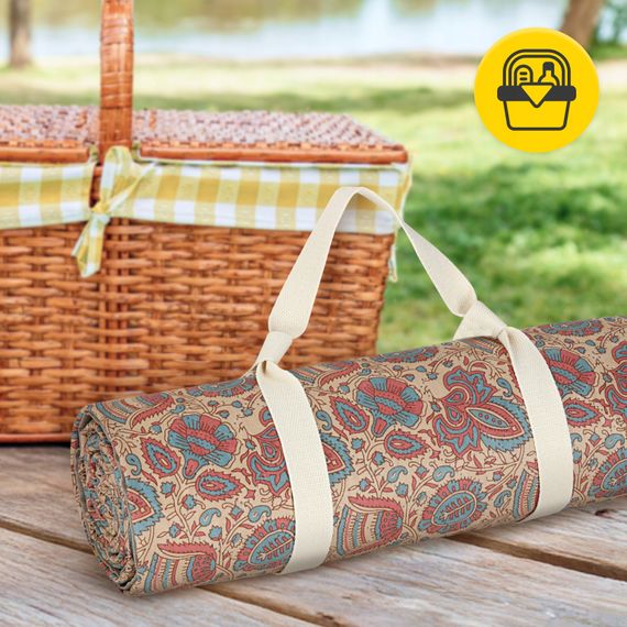 Килимок для пікніка та кемпінгу 4FIZJO 200 x 150 см складний (P-5905973405720) | Зображення 5