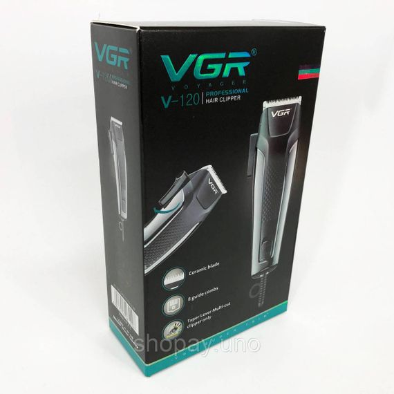 Машинка для стрижки короткой стрижки VGR V-120 Качественная машинка для от сети DB-45 | Зображення 5