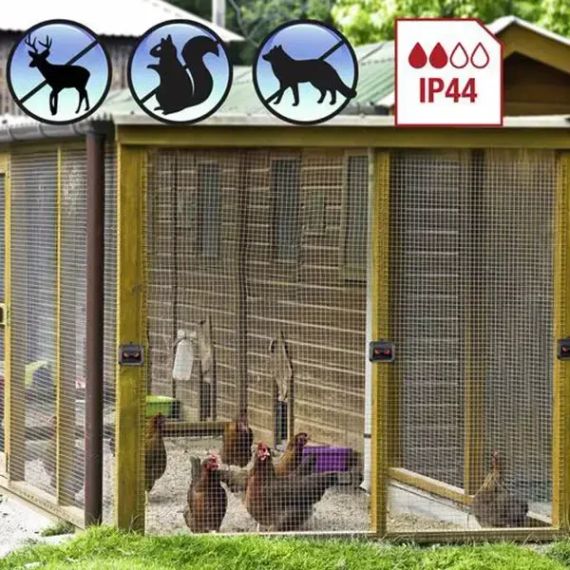 Відлякувачі тварин "Нічний захист" BaseTech 2 штуки Solar Repeller With Flashing | Зображення 2