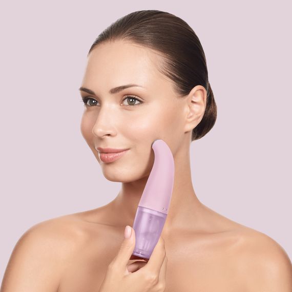 Очищающее средство для лица GESKE Aqua-Stream Face Cleanser 8в1 starlight, Розовый | Зображення 3