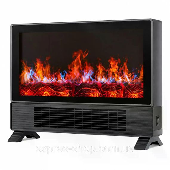 Электрокамин Flame Heater для дома • Портативный обогреватель Flame Heater с эффектом пламени, PTC-нагревом и пультом