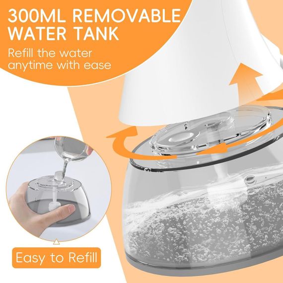 Потужний ручний відпарювач для одягу 1500 Вт — паровий прасувальник для одягу, штор та постільної білизни | Зображення 1