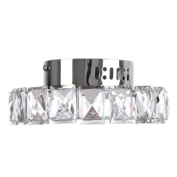 Светильник светодиодный настенно-потолочный накладной LED BR-971W/20W CH | Зображення 6