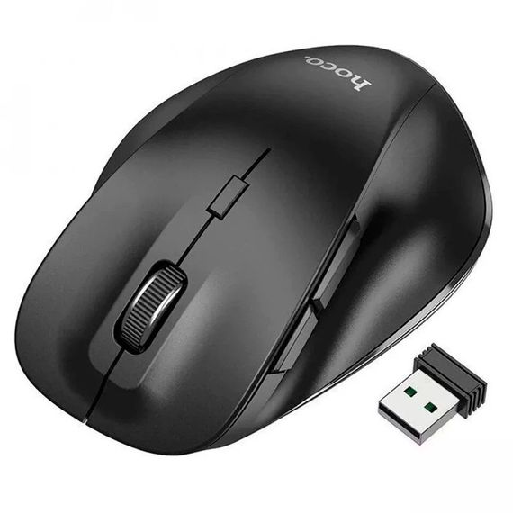 Миша бездротова HOCO GM24, 1600DPI, 2.4GHZ, Black, Blister | Зображення 1