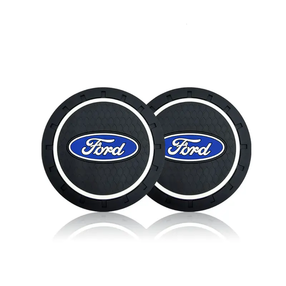 Силіконовий килимок у підсклянник із логотипом Ford комплект 2 штуки | Зображення 1