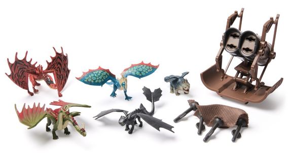 Набір фігурок Як приборкати дракона Полювання на драконів Оригінал Spin Master How To Train Your Dragon | Зображення 2