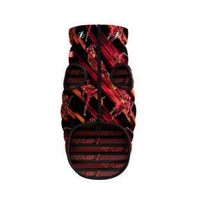 Курточка для собак WAUDOG Clothes двостороння, малюнок "Швидкість Флеша", S35, В 45-47 см, С 31-36 см