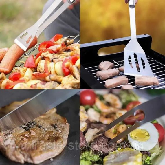 Набор для Барбекю и гриля. 8 предметов. Для мангала и тандыра | Зображення 2