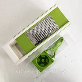 Овочерізка для сирих овочів кубиками MULTI, Ручна кухонная нова овочерізка, Тертка для овочів CO-70