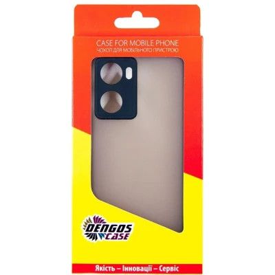Чехол для мобильного телефона Dengos Kit for OPPO A57s case + glass (Black) (DG-KM-35) | Зображення 3
