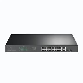 Коммутатор TP-LINK TL-SG1218MP 16xGE/PoE+ 250W 2xGE 2xcomboGE/SFP 19&quot; 1U (TL-SG1218MP)