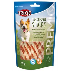 Ласощі для собак з куркою та рибою Trixie Premio Fish Chicken Sticks, 80 гр