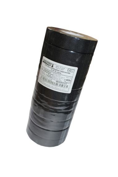 Стрічка ізоляційна лавсанова 0.16х18мм чорна 20м Ny95506441 | Зображення 3