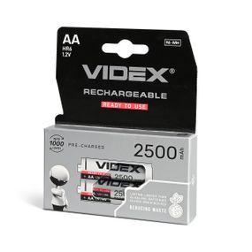 Акумулятори Videx HR6/AA 2500mAh double blister/2шт
