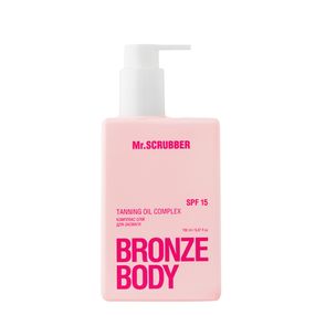 Комплекс масел для загара Mr. SCRUBBER SPF 15 Bronze Body Tanning Oil Complex (150 ml)