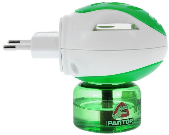 Набір фумігатор з рідиною 30 ночей від комарів Раптор | Зображення 1