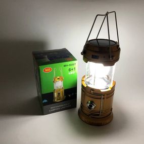 Лампа для кемпінгу підвісна акумуляторна, Акумуляторна лампа світильник RY-295 для кемпінгу