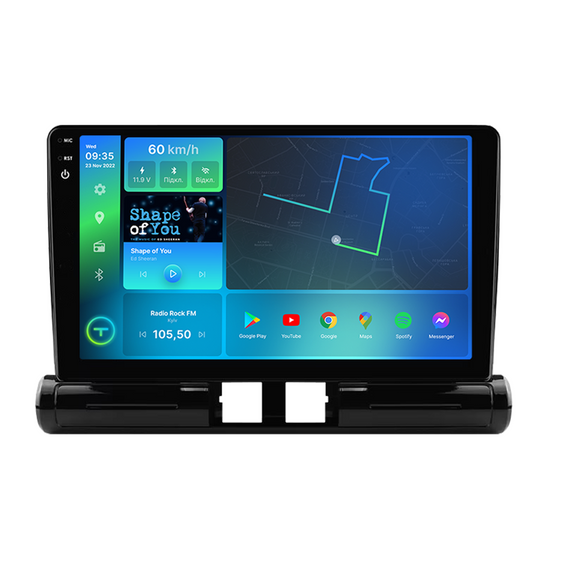 Штатна магнітола Torssen 2K Citroen Aircross C3/C4 low F98256 4G Carplay DSP | Зображення 1