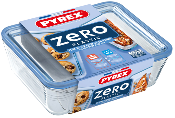 Форма з кришкою Pyrex Pure Glass, 24x19x8 см (2.6 л) | Зображення 7