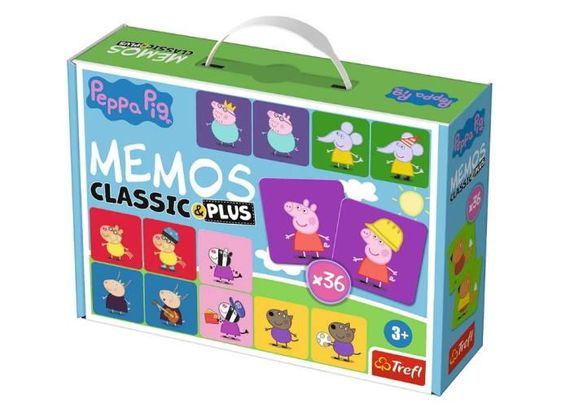 Настольная игра Мемо Классические. Свинка Пеппа (Memos Classic&plus. Peppa Pig)