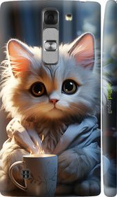 Чохол на LG G4c H522y Білий кіт "5646c-389-2448"