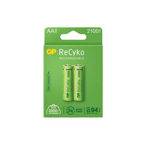 Акумулятор AA/HR06 2100mAh (бл-2шт) GP ReCyko New desing