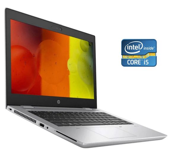 Ультрабук Б-класс HP ProBook 640 G4 / 14" (1920x1080) IPS Touch / Intel Core i5-7200U (2 (4) ядра по 2.5 - 3.1 GHz) / 8 GB DDR4 / 128 GB SSD / Intel HD Graphics 620 / WebCam / Win 10 Pro б/у