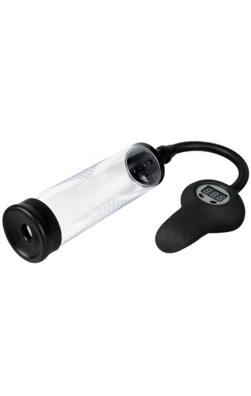 Автоматична помпа з цифровим манометром Penis Pump Men Digital прозорий Sex Aura | Зображення 4