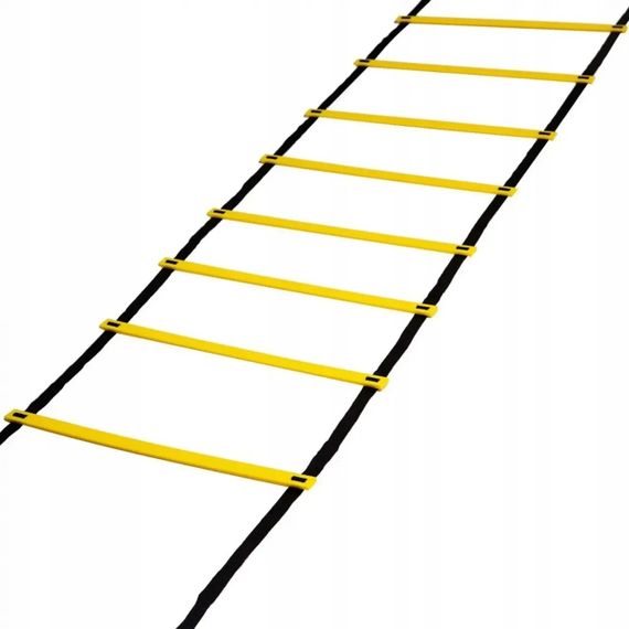 Координаційні сходи для тренування швидкості Power System PS-4087 Agility Speed Ladder Black/Yellow | Зображення 3